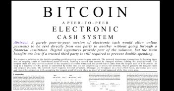 Free High Quality Bitcoin Whitepaper Poster