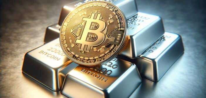 btc silver 702x336 - Bitcoin Falls Behind Silver Again — Price Needs to Hit $1.8M to Overtake Gold