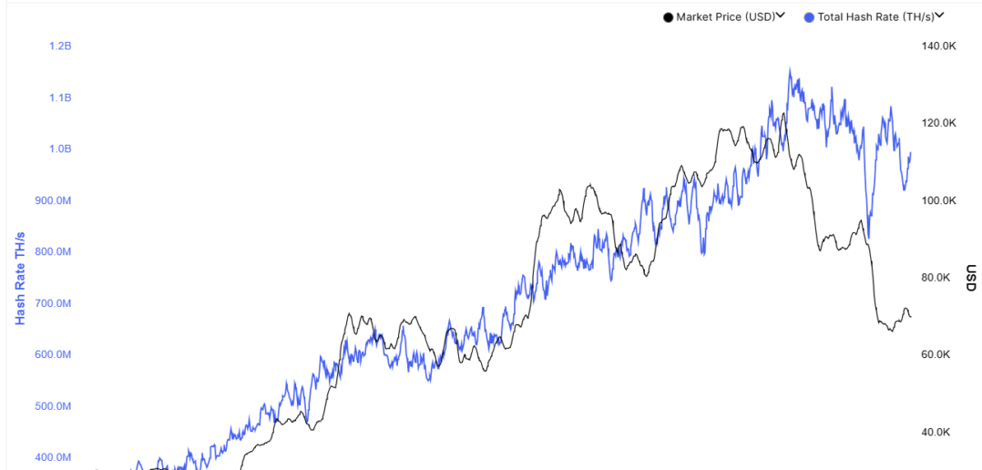 Bitcoin Miners Are Pivoting to AI Instead of Losing $10,000 on Every Coin They Mine bitcoin hashrate 1 1078x516 - Bitcoin Miners Are Pivoting to AI Instead of Losing $10,000 on Every Coin They Mine