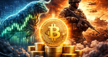 bitcoin war 351x185 - From Risk Asset to War Hedge: Bitcoin's Narrative Flip