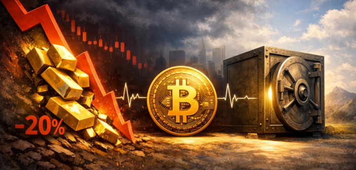 Bitcoin and gold safe haven comparison March 2026