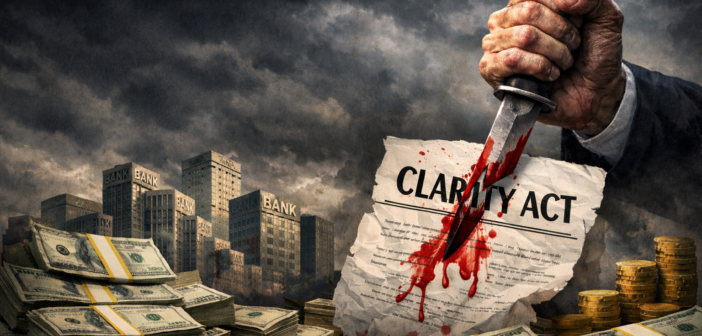 The CLARITY Act Died Because Banks Have $6.6 Trillion Reasons to Kill It