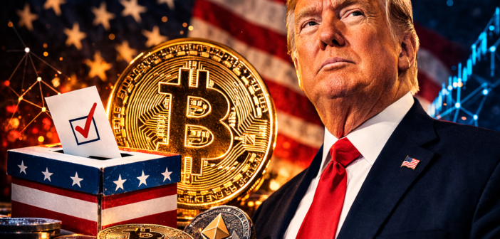 crypto trump 702x336 - Trump's Memecoin Wiped Out $2 Billion From His Own Supporters. Crypto Is Spending $271M on His Midterms Anyway