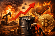 oil btc 214x140 - The Gulf War Pushed Oil Higher. Higher Oil Means Hotter CPI. Bitcoin Is Watching Both
