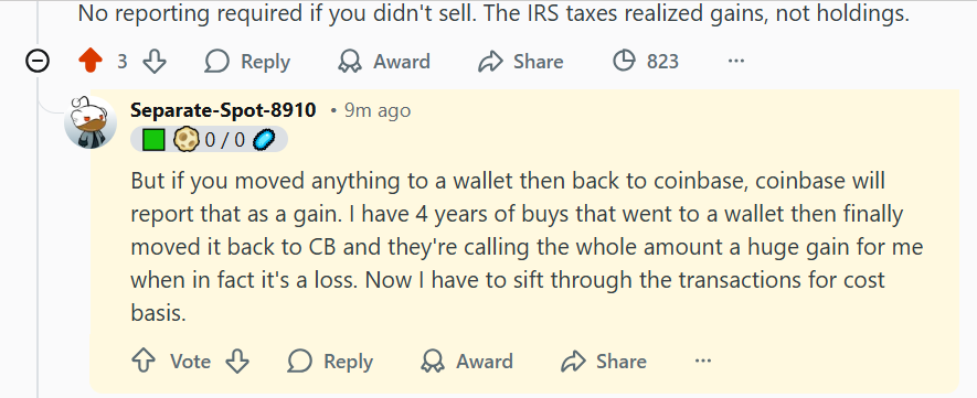 reddit taxes - Coinbase Just Sent the IRS a Form Showing Your Bitcoin as a Massive Gain. It Probably Was Not.