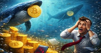 whale btc 351x185 - Whales Bought $23 Billion in Bitcoin Over 38 Days While Retail Panic-Sold. One of Them Is About to Be Very Wrong.