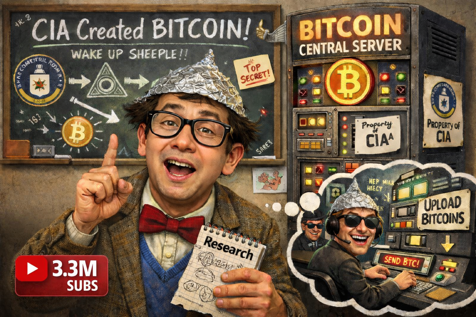 bitcoin cia - Professor Jiang Says the CIA Built Bitcoin. He Also Thinks Bitcoin Has a Central Server. That's the Story