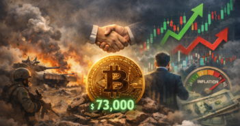 Bitcoin Hits $73000 Amid Ceasefire Rally