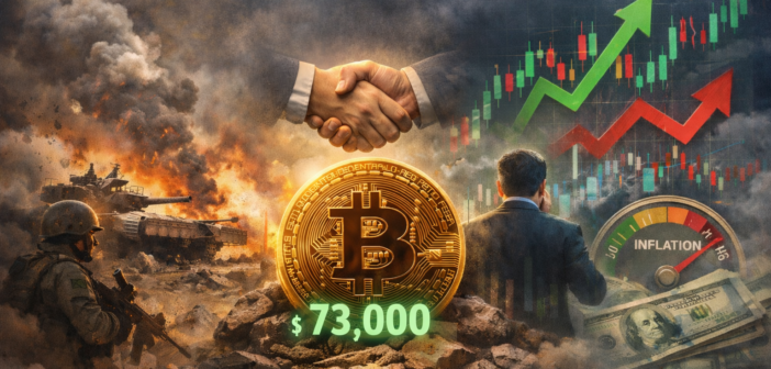Bitcoin Hits $73000 Amid Ceasefire Rally