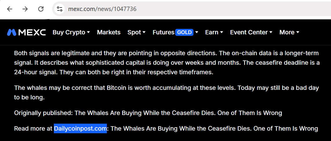 mexc - SUBMIT CRYPTO PRESS RELEASE