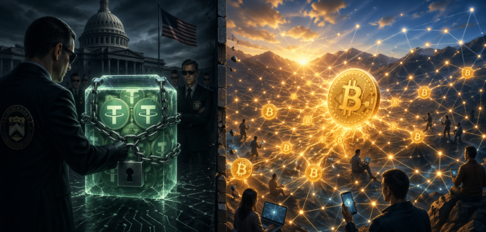 The US Froze $344 Million in Tether to Punish Iran. It Could Not Touch a Single Bitcoin.