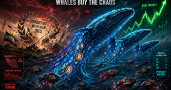 The Whales Are Buying While the Ceasefire Dies.