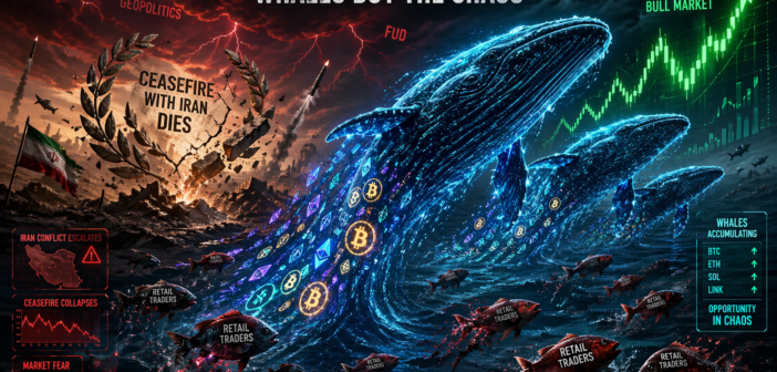The Whales Are Buying While the Ceasefire Dies.