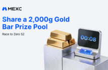 Chainwire 1200X720 1778554666sxFchmVO6Z 214x140 - MEXC Launches Race to Zero Season 2 with a 2,000g Gold Bar Prize Pool