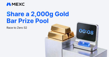 Chainwire 1200X720 1778554666sxFchmVO6Z 351x185 - MEXC Launches Race to Zero Season 2 with a 2,000g Gold Bar Prize Pool