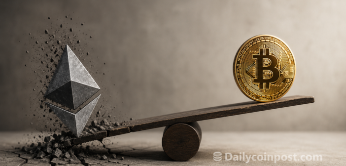 ETH Is Down 65% Against Bitcoin