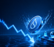 SUI token coin falling